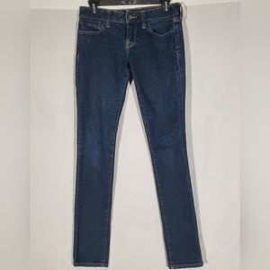 LUCKY BRAND LOLA SKINNY DARK BLUE DENIM JEANS